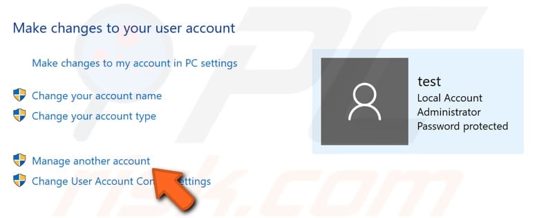 create a new account step 3