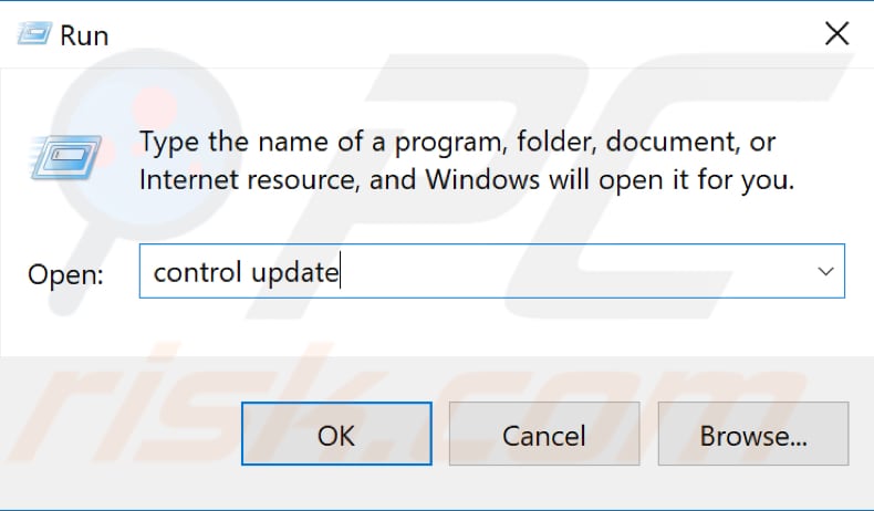 uninstall recently installed updates step 1
