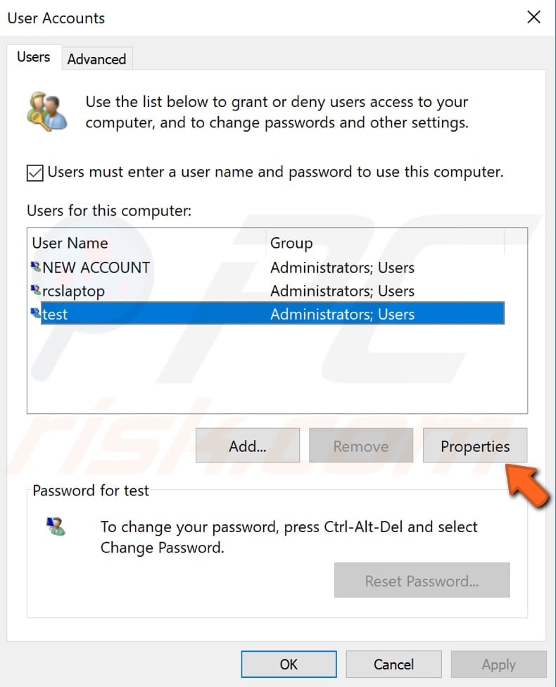 give administrative permission to the current user step 3