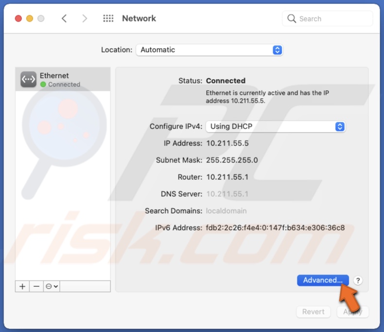 how to find router ip address mac