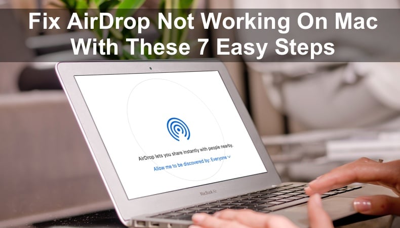 Fix AirDrop Not Working on Mac