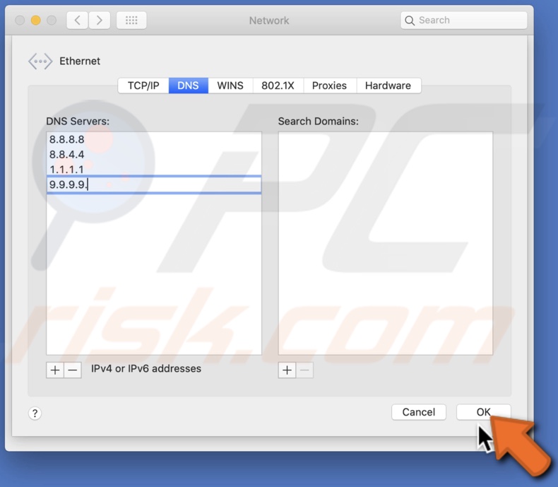 self assigned ip on ethernet