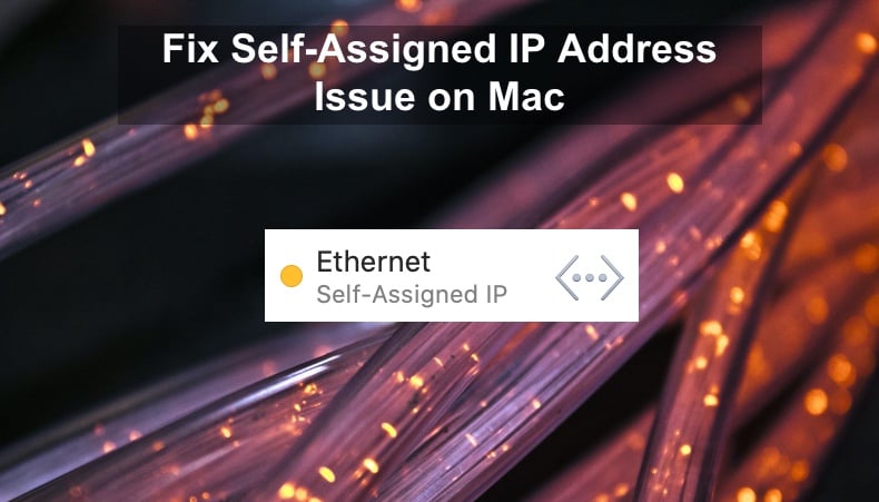 self assigned ip address mac fix