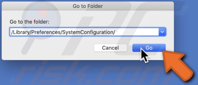 Go to System Configurations