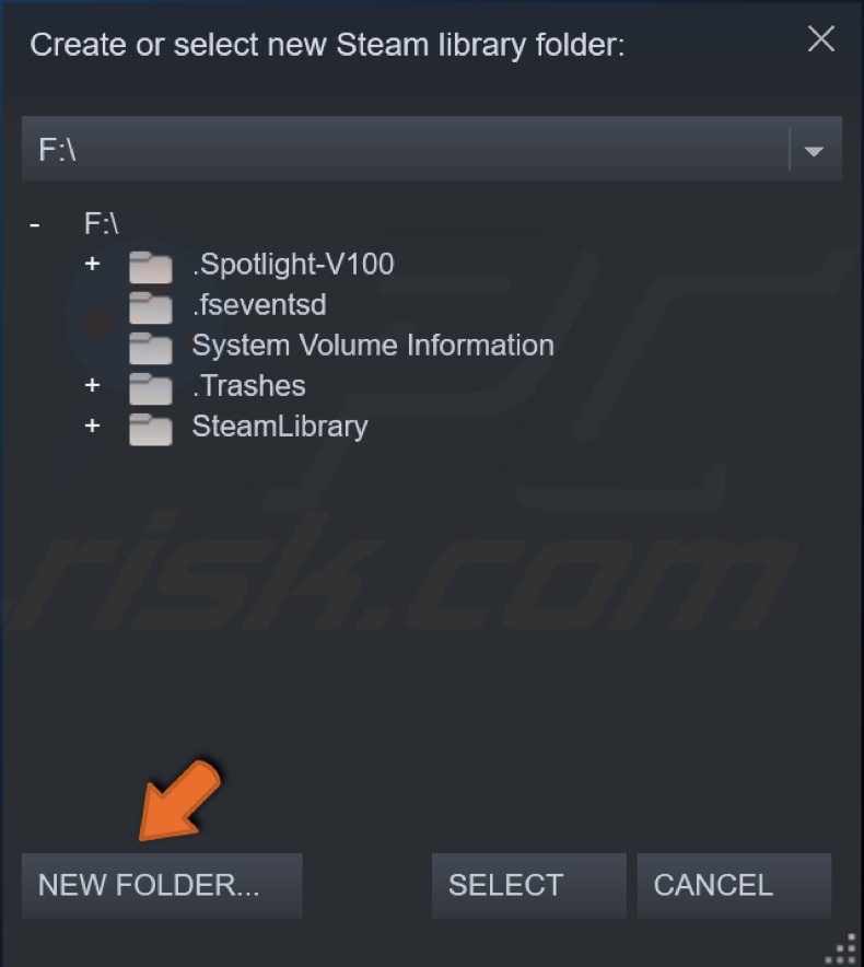 how to get to steam installation folder