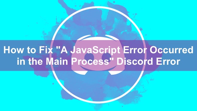 JavaScript Error Discord