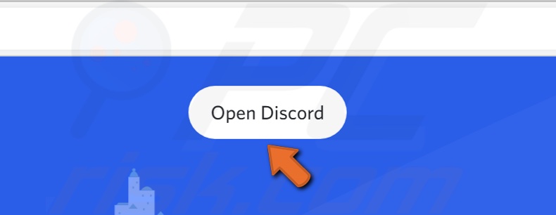 Click Open Discord