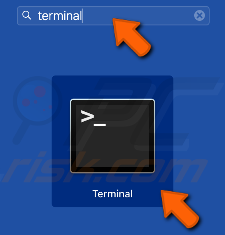 Open Terminal on Mac