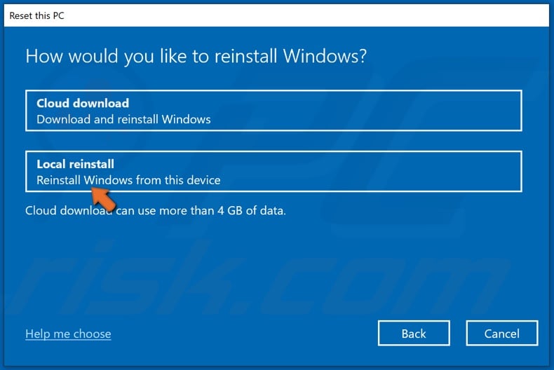 reinstalling windows defender