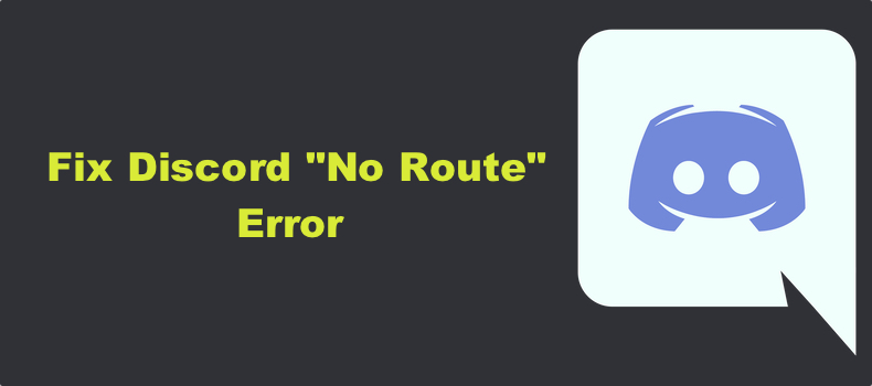 Discord No Route
