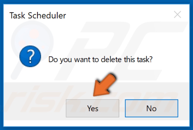 Confirm rempl shell task deletion