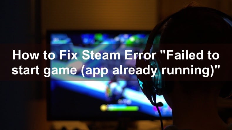 Steam App Already Running