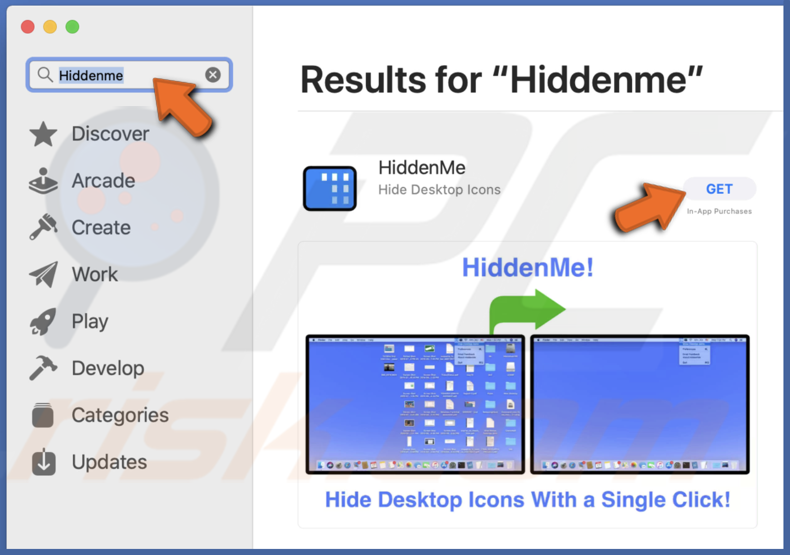 Download HiddenMe App