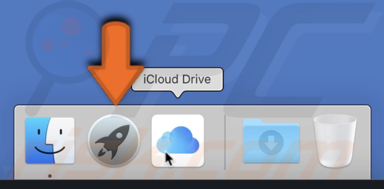 Add iCloud Drive to Dock