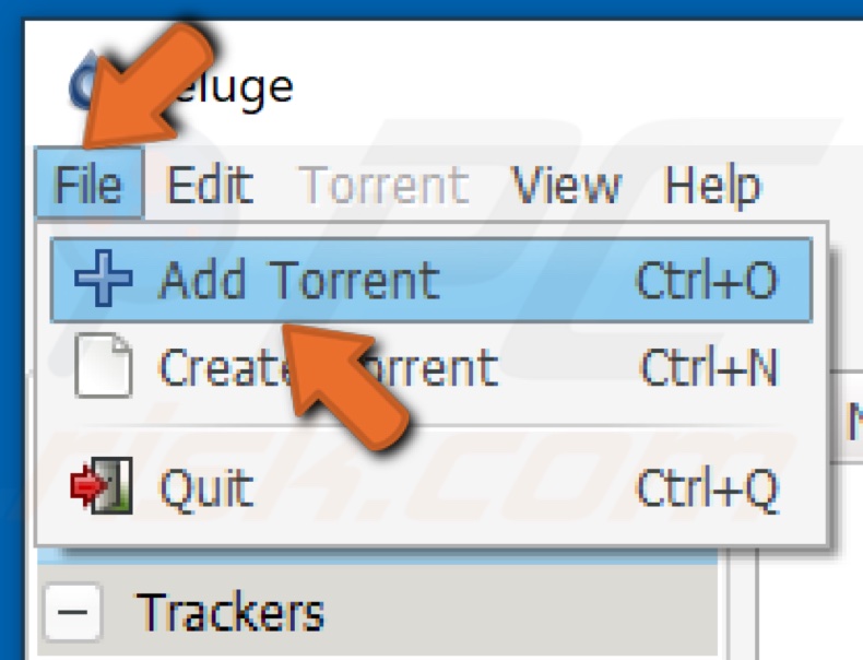 how to open a torrent file without a torrent