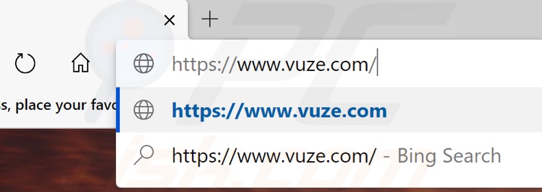 Go to the Vuze website