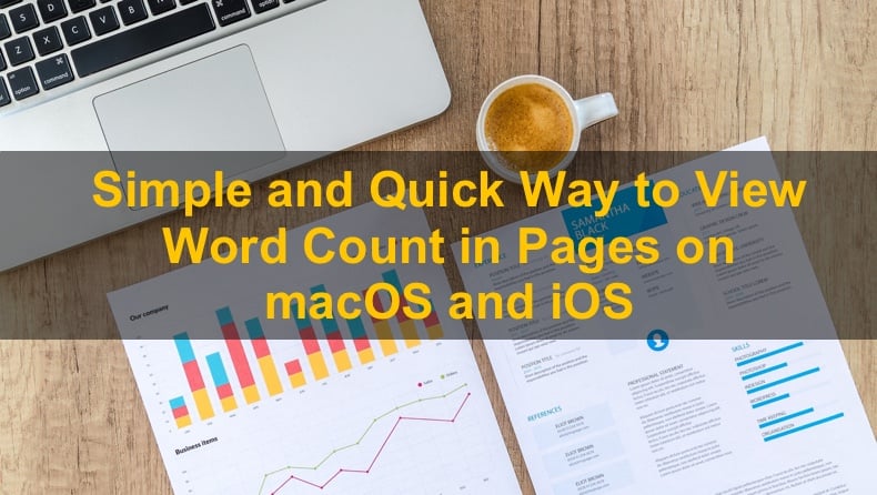 apple pages word count