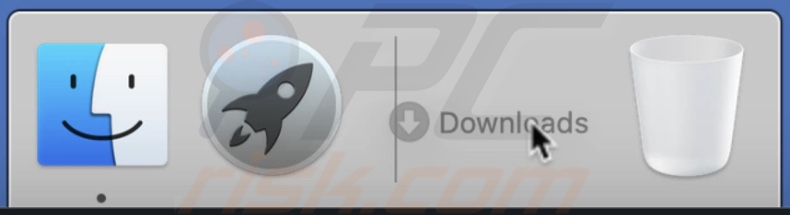 Add Downloads folder to Dock