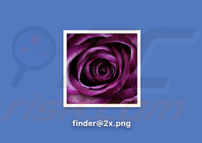 Name PNG image as finder.png or finder@2x.png for retina screen Mac