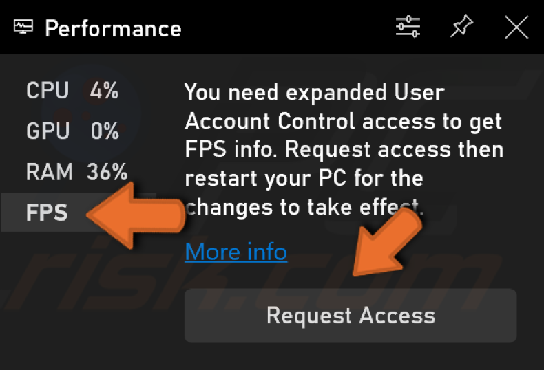 request-uac-access