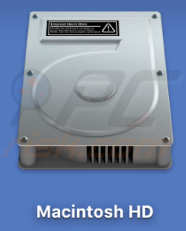 Macintosh HD icon