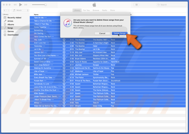 where is itunes music stored on my mac