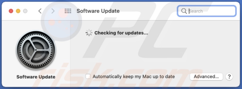 Check software updates