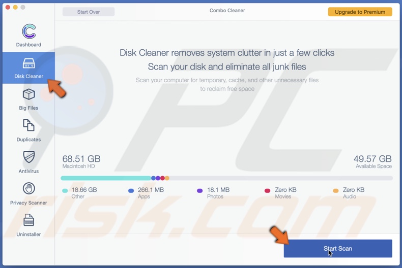 mac disk cleaner free chome store