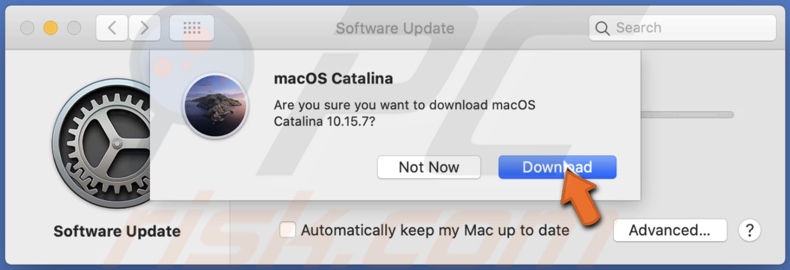 Download macOS installer