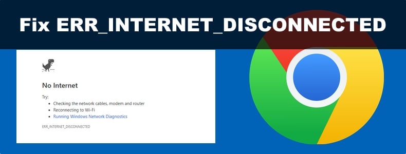 ERR INTERNET DISCONNECTED