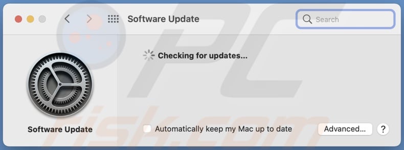Check for macOS updates