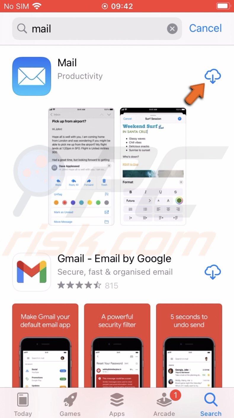 Download the Mail app