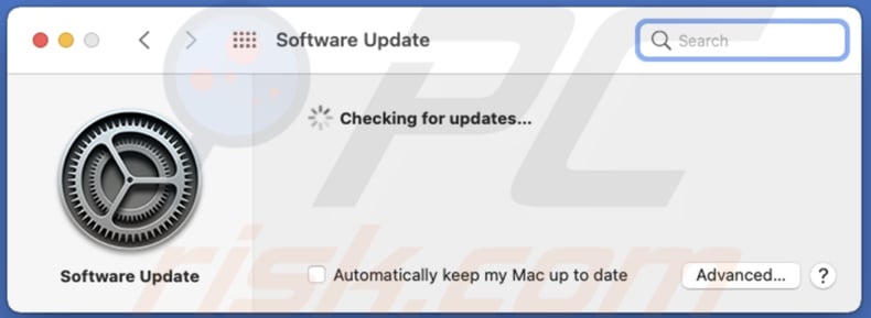 Check Mac for updates