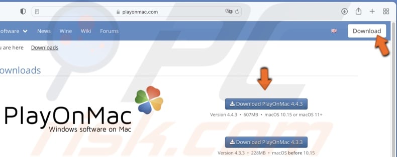 Download PlayOnMac