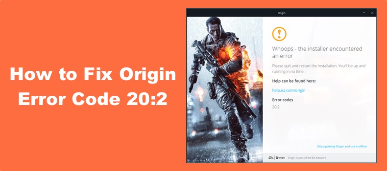 Origin Error 20:2