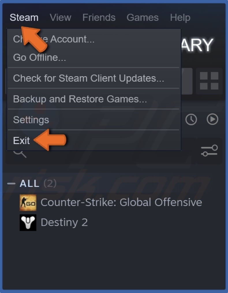 technical issues - Steam Share not giving me access to one of the games -  Arqade