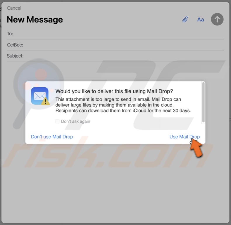 What is Mail Drop and how to send big files with it on iOS and macOS?