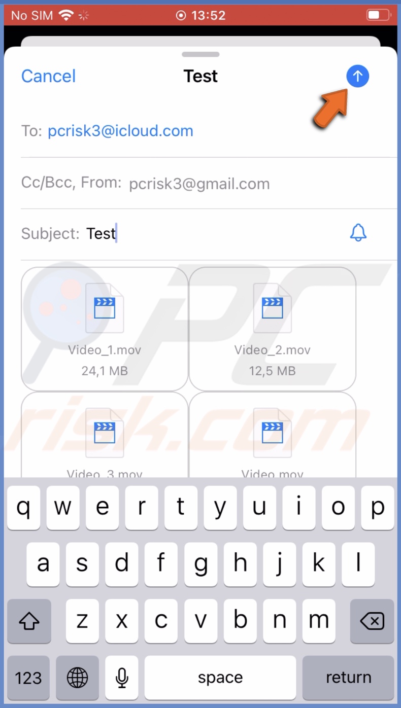 Send email on iPhone and iPad