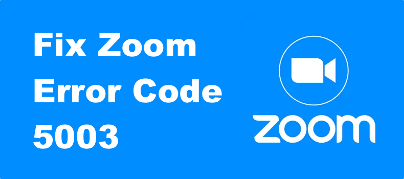 Zoom Error Code 5003