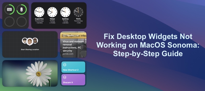 Fix Desktop Widgets Not Working on MacOS Sonoma: Step-by-Step Guide