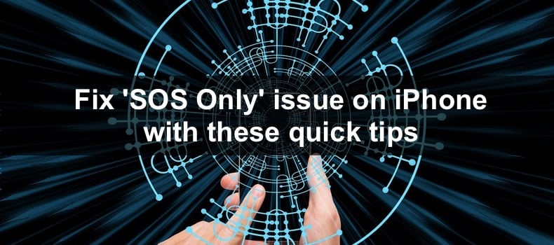 Fix 'SOS Only' issue on iPhone with these quick tips
