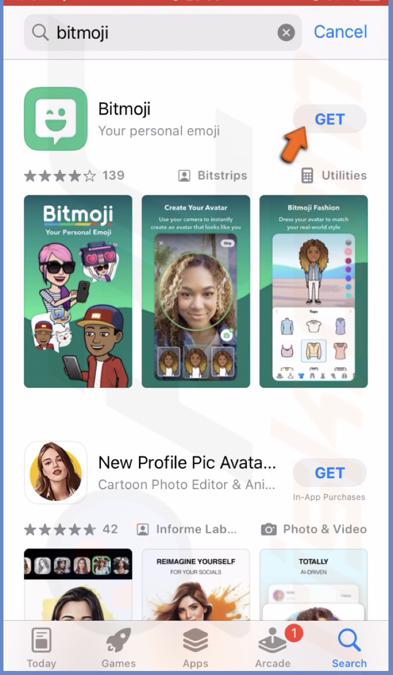 Get the Bitmoji app
