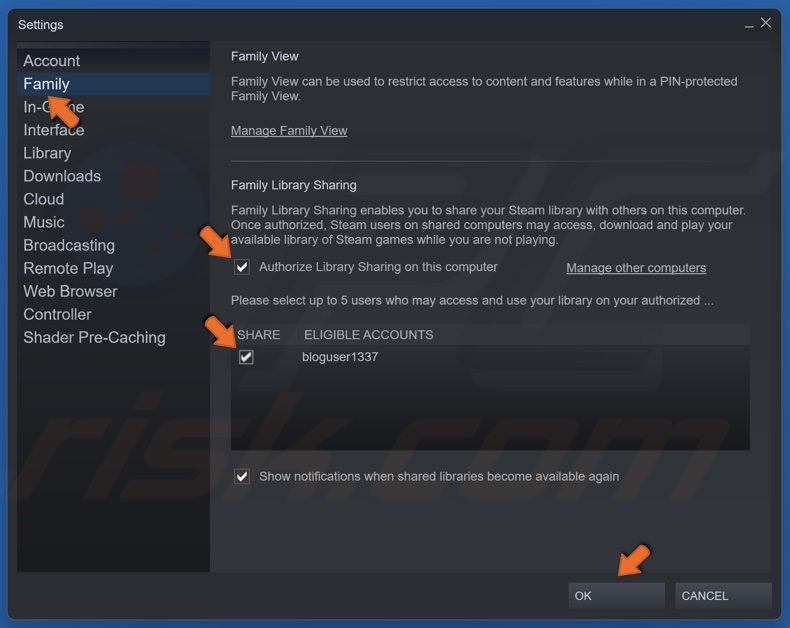 How To Share Your Steam Library With Friends and Family