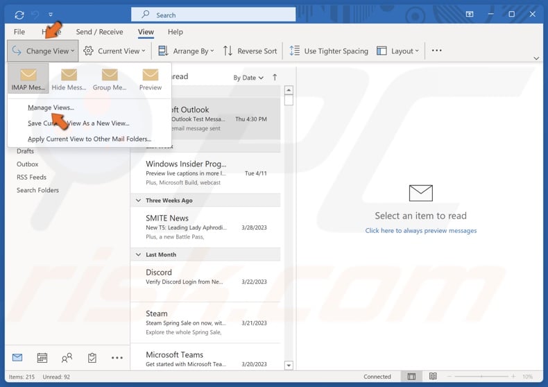 Outlook email changes for 2023 - ChannelX