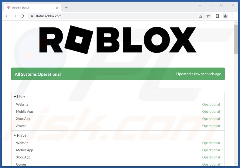 Check Roblox Server Status