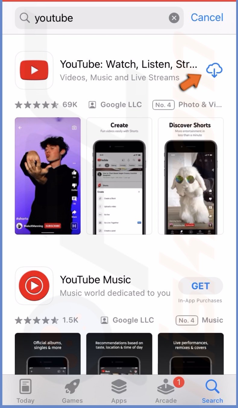 Download the YouTube app