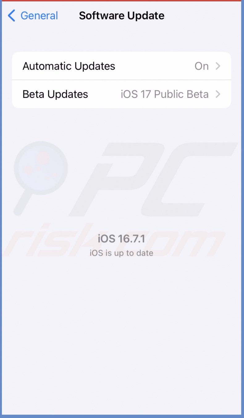 Update iOS