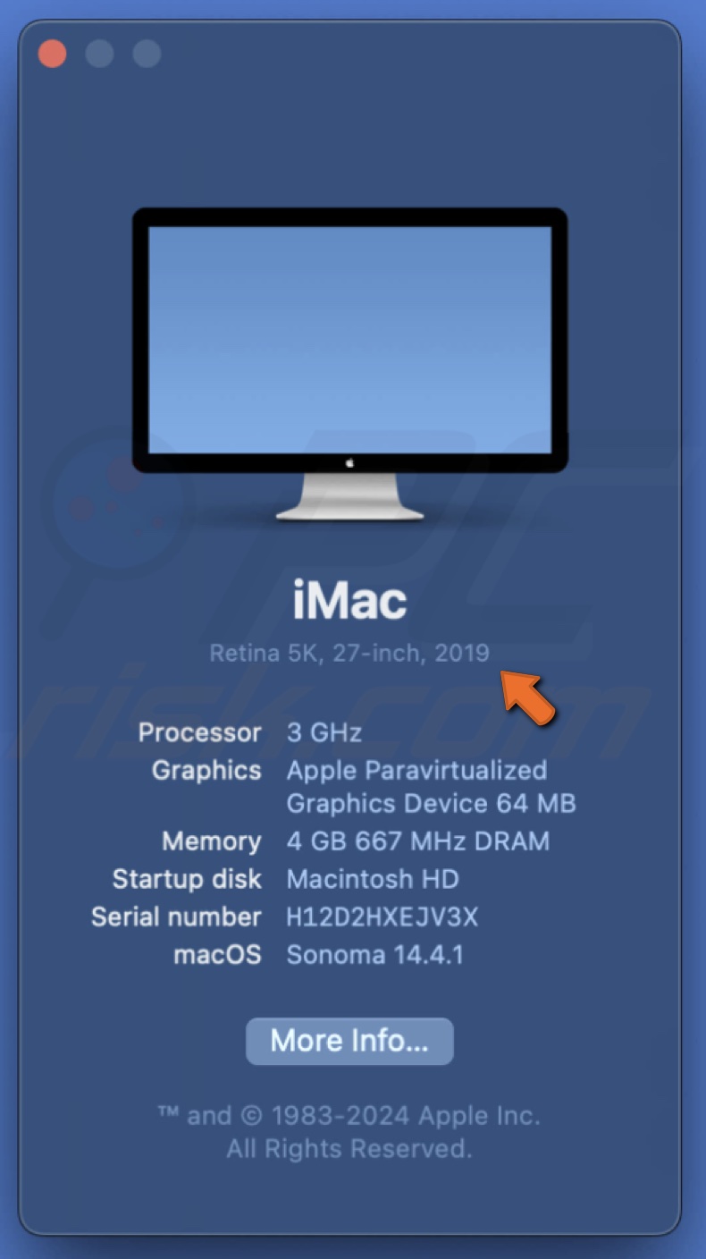 Mac model