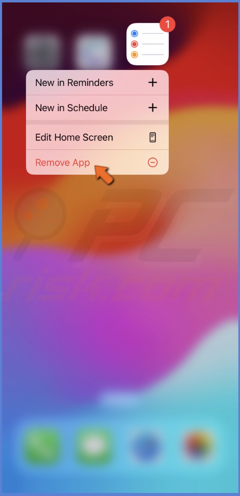 Remove app