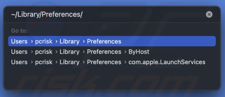 Go to ~/Library/Preferences/